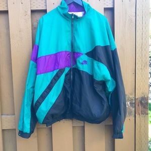 Nike Vintage 80/90's Gray Tag Windbreaker M XXL